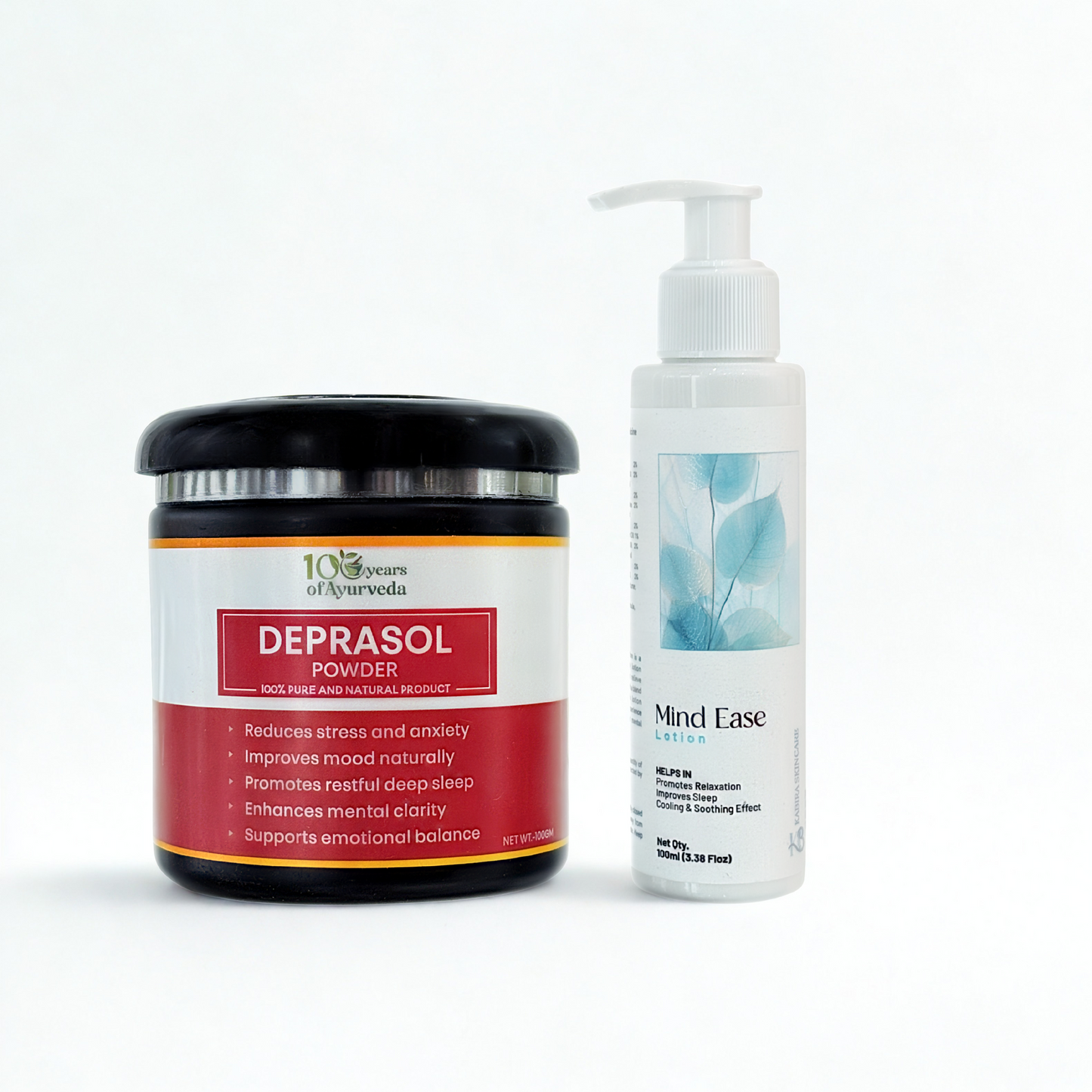 Deprasol Powder & Mind Ease Lotion Combo
