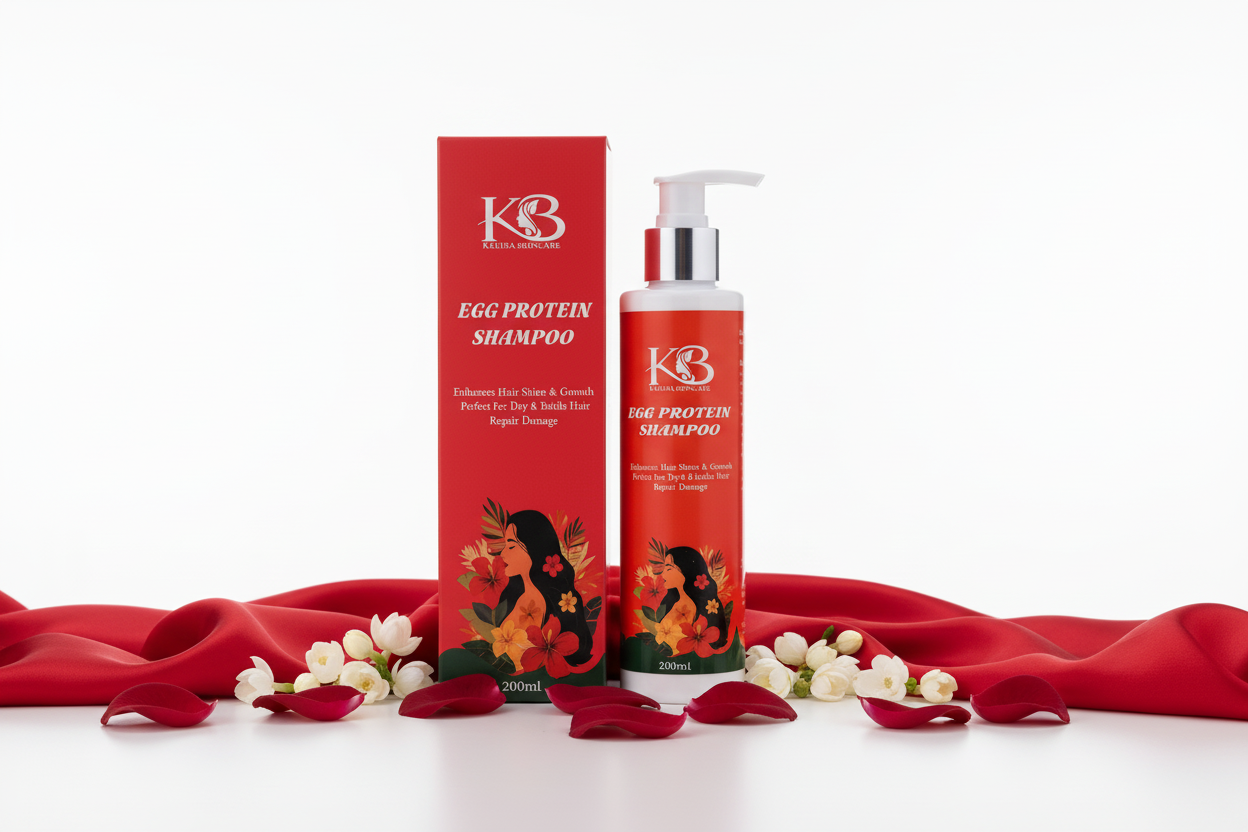 Egg Protein Shampoo – Strength, Shine & Repair