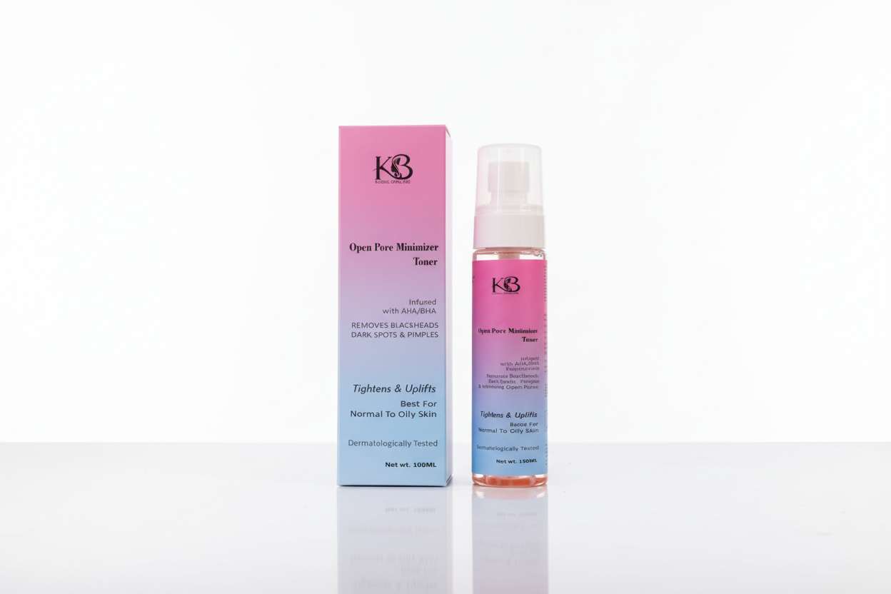 Open Pore Minimizer Toner – Tightens, Clarifies & Refines Skin