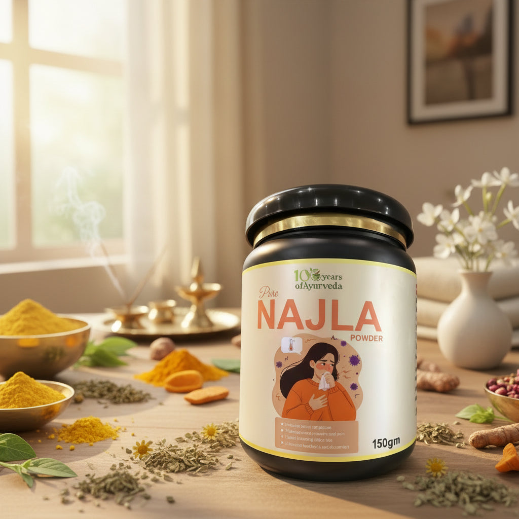 Pure Najla Powder – Ayurvedic Relief for Nasal & Sinus Comfort (150g)