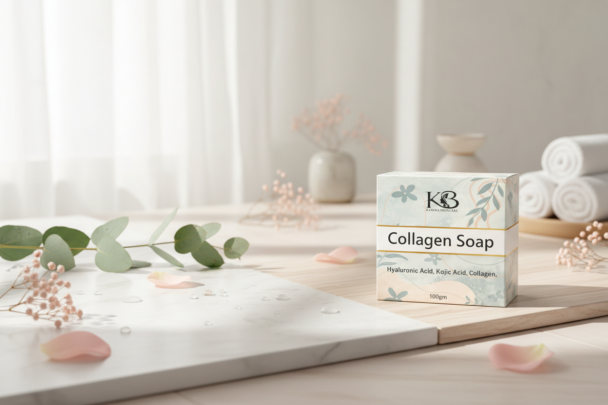 KB Kabira Skincare Collagen Soap (100g) ✨