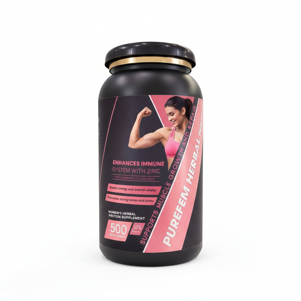 PureFem Herbal Protein – Strength, Immunity & Women’s Wellness