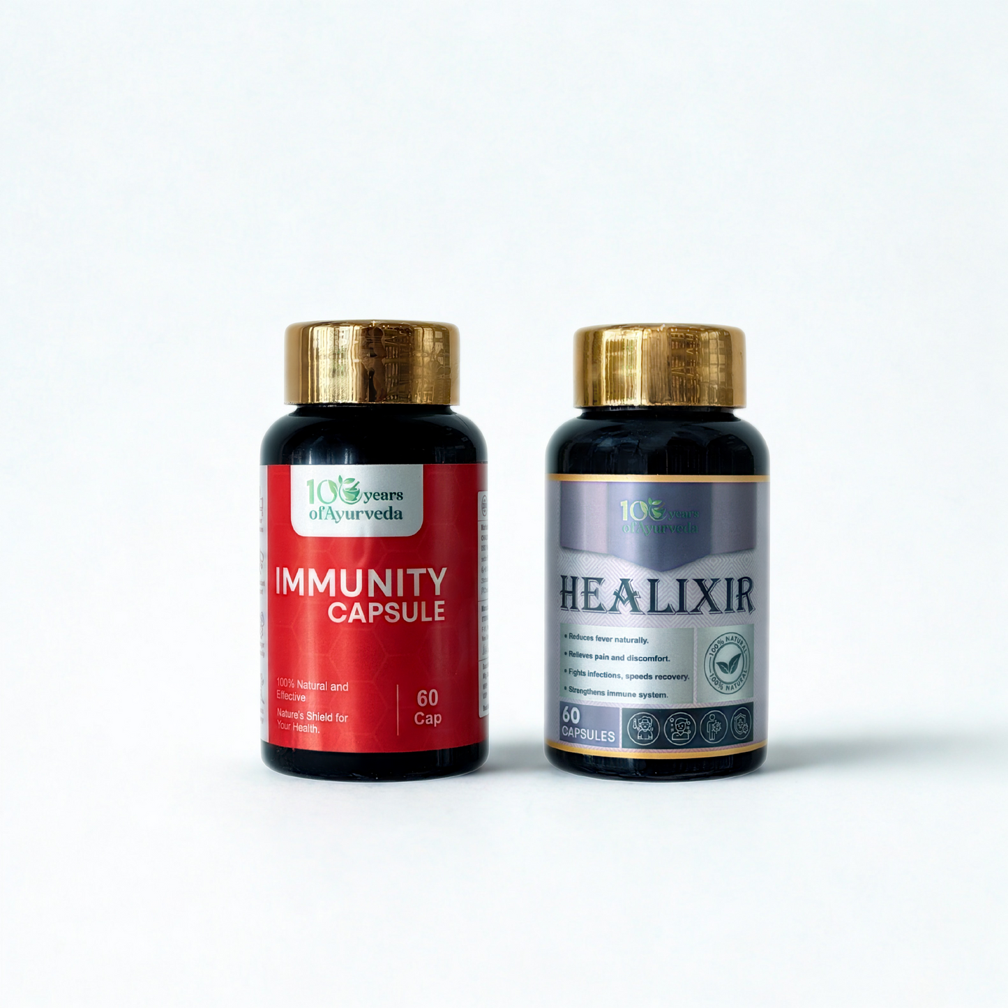 Immunity + Healixir Capsules Combo