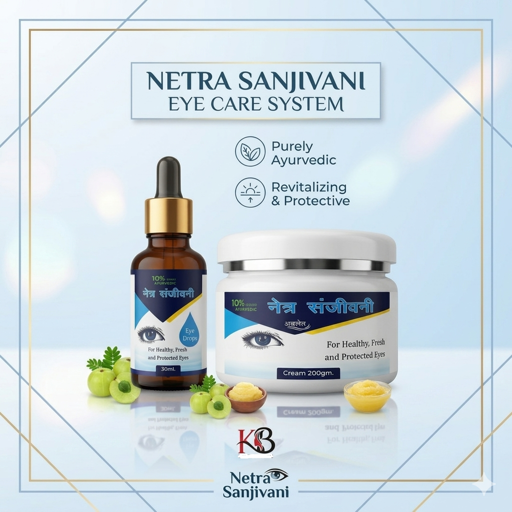 Netra Sanjivani Eye Care System – Pure Ayurvedic Care for Your Eyes