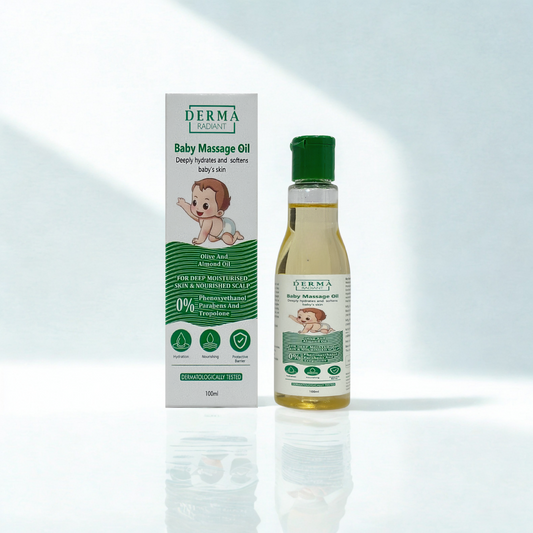 Derma Radiant Baby Massage Oil (100ml)