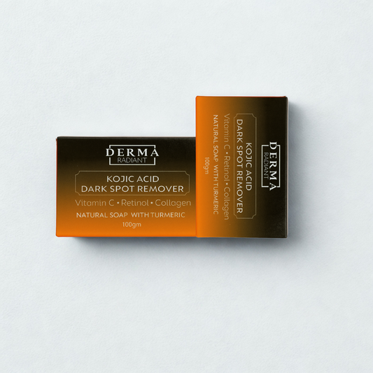 Derma Radiant Kojic Acid Dark Spot Remover Soap (100g)