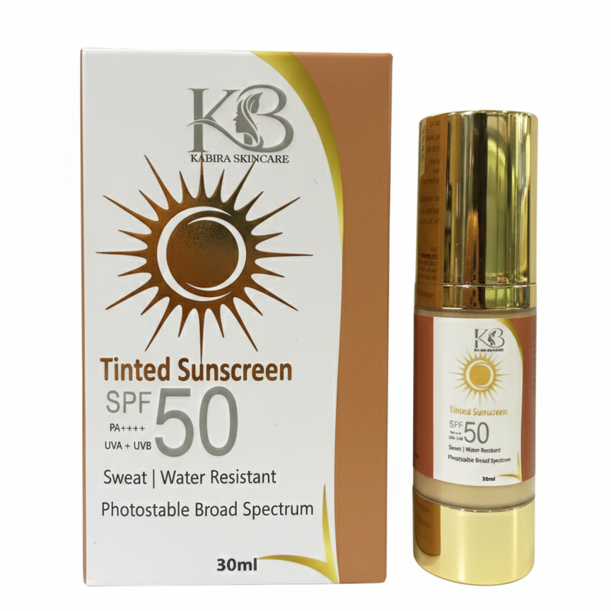 KB Kabira Skincare – Tinted Sunscreen SPF 50 (PA++++) | 30ml