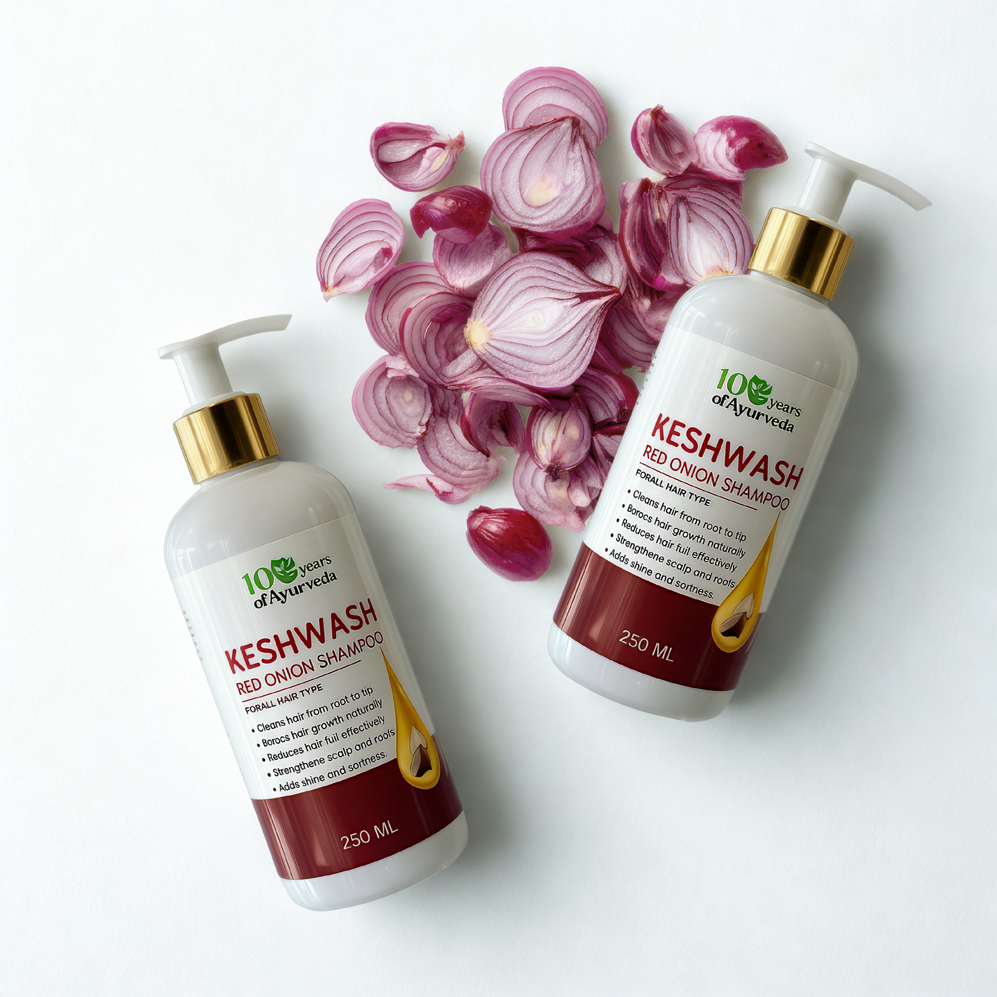 Keshwash Red Onion Herbal Shampoo
