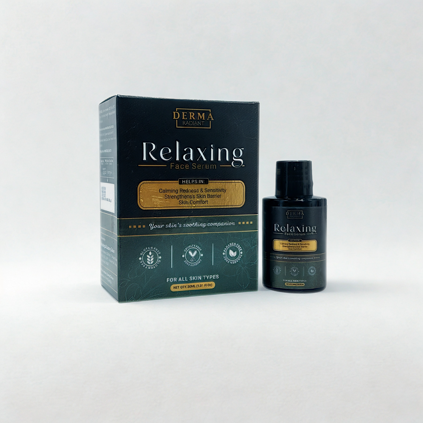 DERMA Radiant Relaxing Face Serum (30ml) – Your Skin’s Soothing Companion