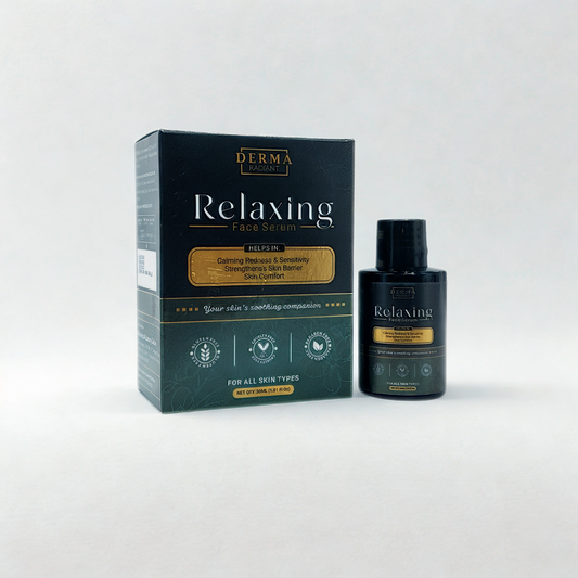 DERMA Radiant Relaxing Face Serum (30ml) – Your Skin’s Soothing Companion