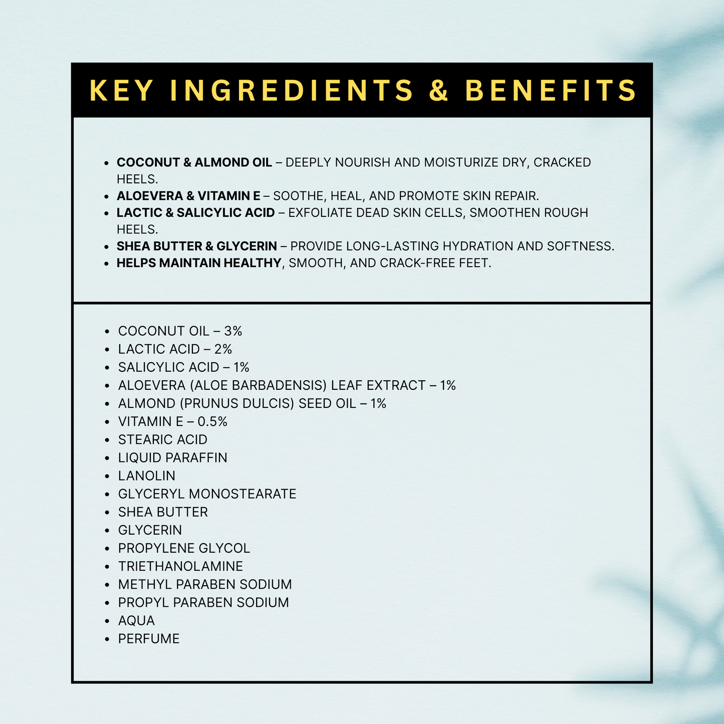 Ayurveda Heel Care Cream