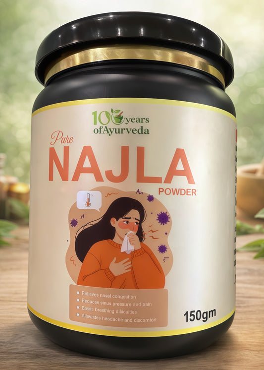 Pure Najla Powder – Ayurvedic Relief for Nasal & Sinus Comfort (150g)