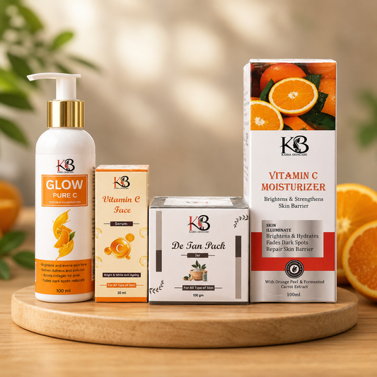 Kabira Skincare Vitamin C Glow & Brightening Care Combo