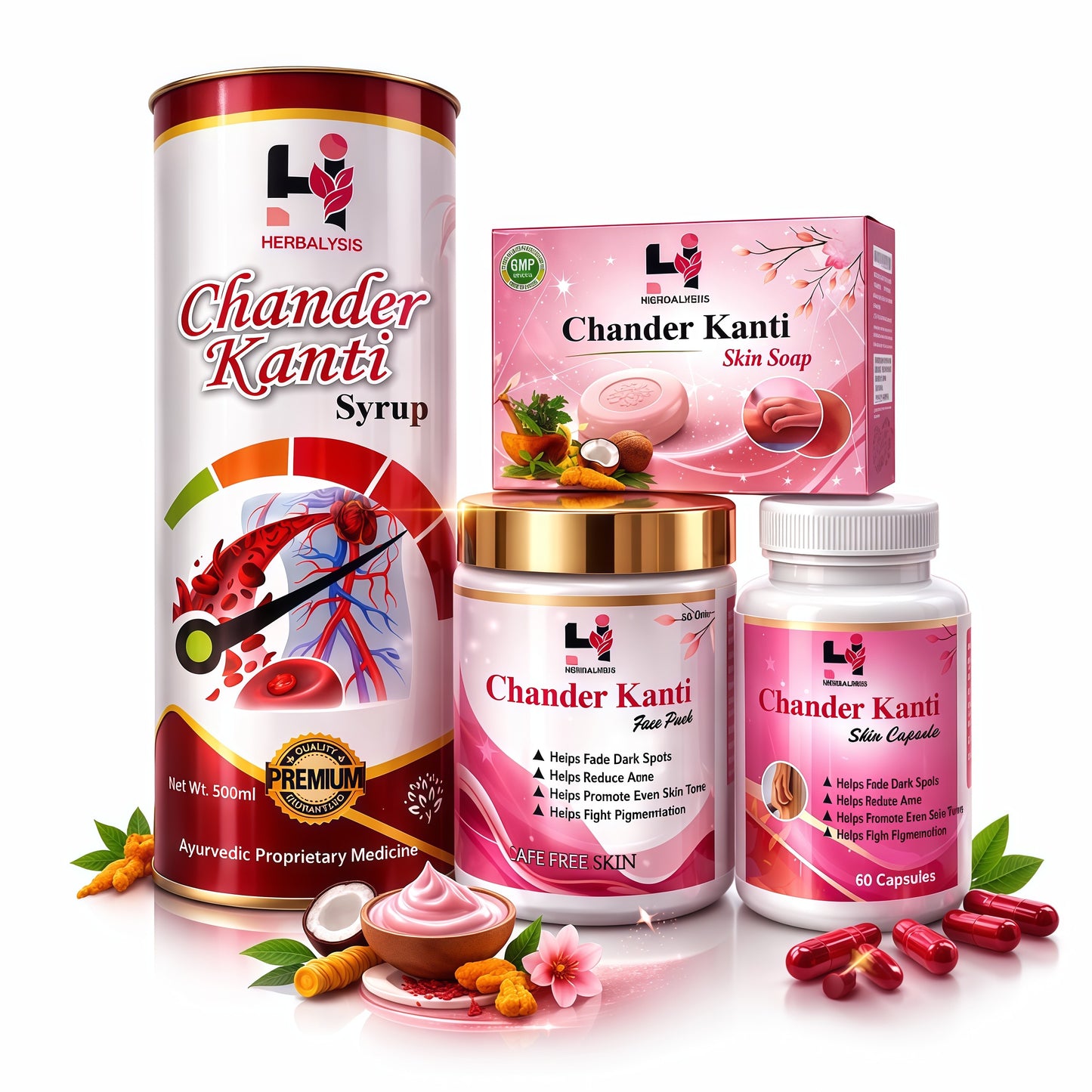 Chander Kanti Premium Ayurvedic Skin Care Range
