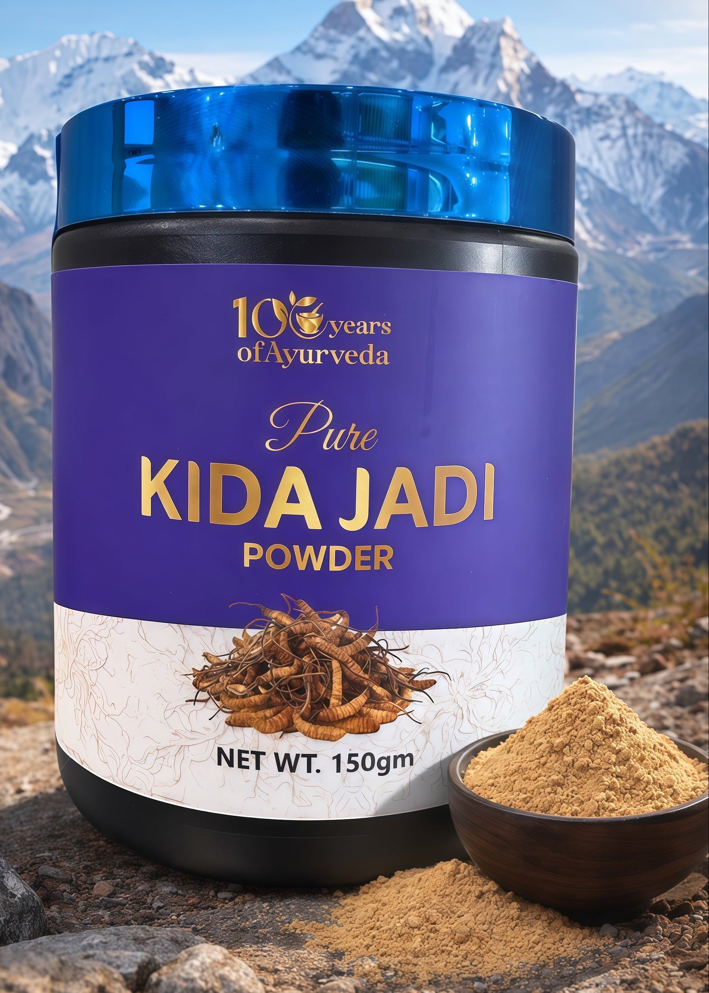 Pure Kida Jadi Powder – Powerful Ayurvedic Vitality Booster (150g)