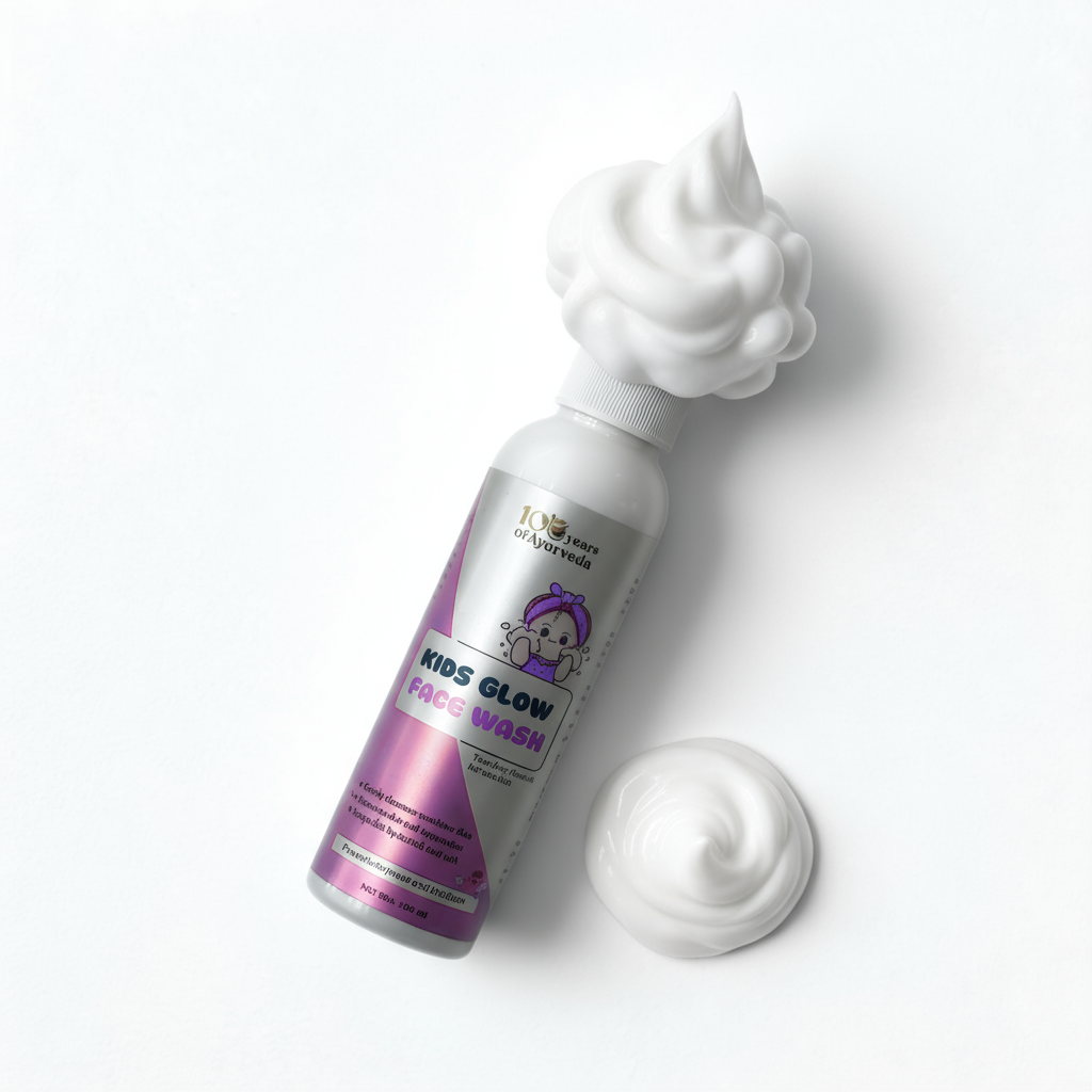 Kids Glow Face Wash | Gentle Ayurvedic Cleanser for Kids