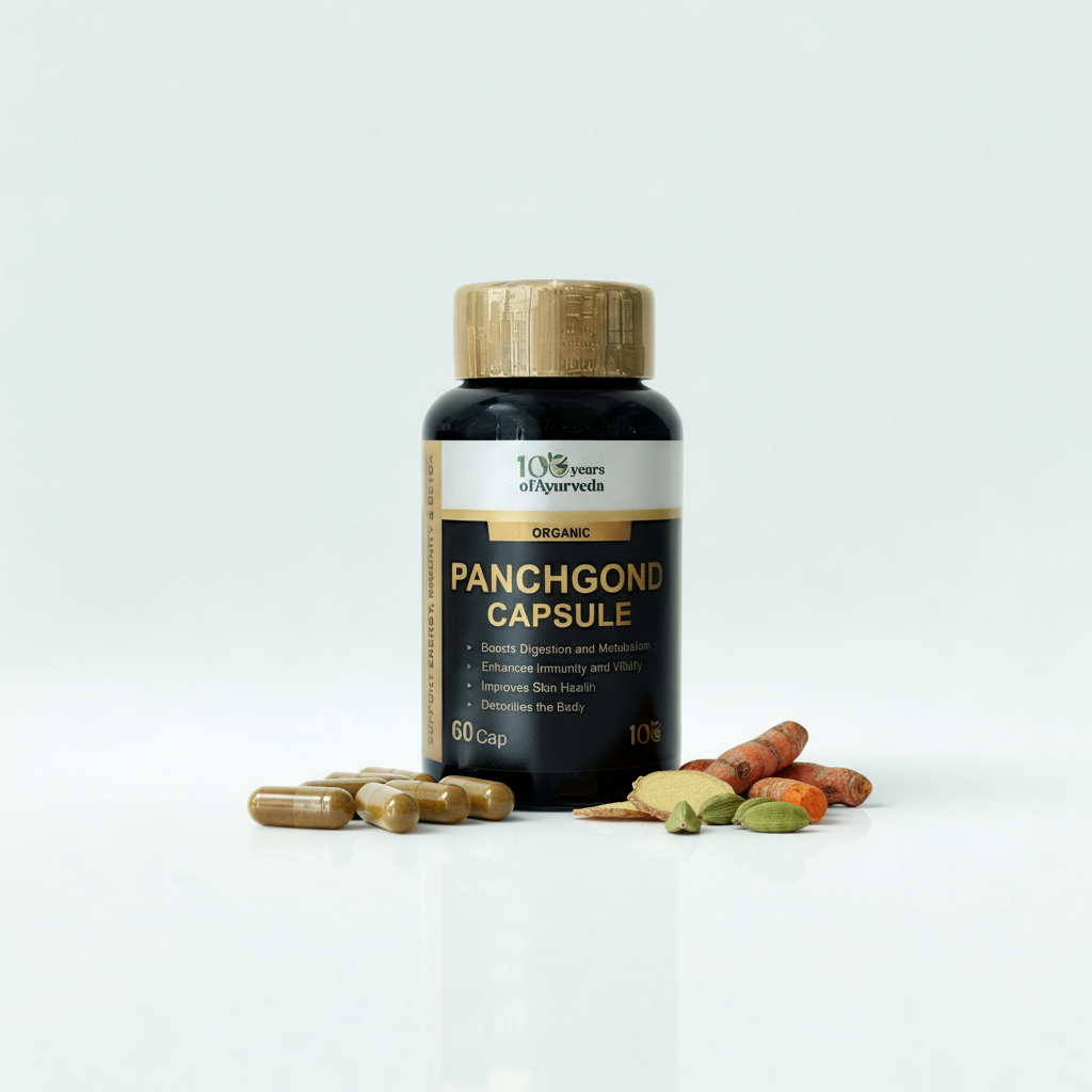 Organic Panchgond Capsule Boost Digestion & Metabolism