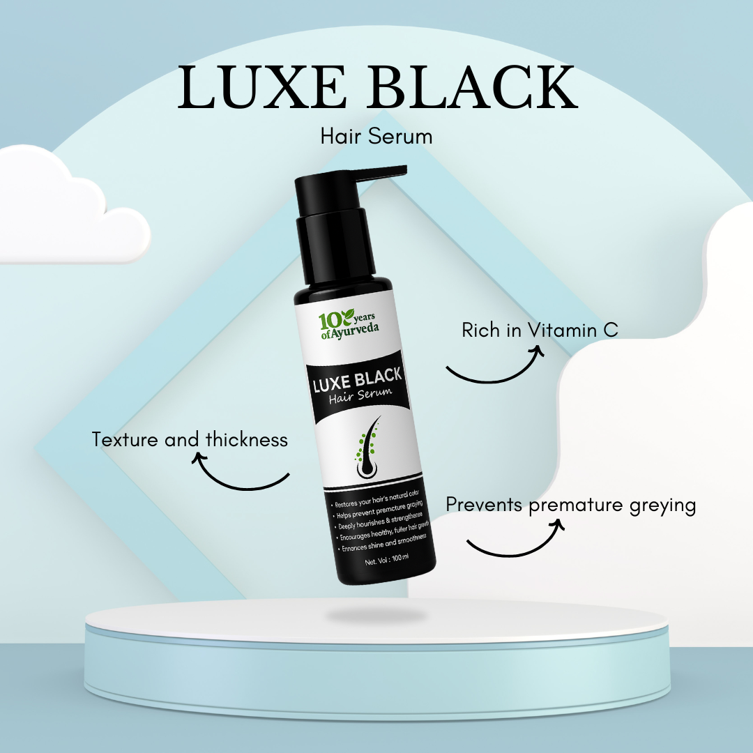 LuxeBlack Hair Serum