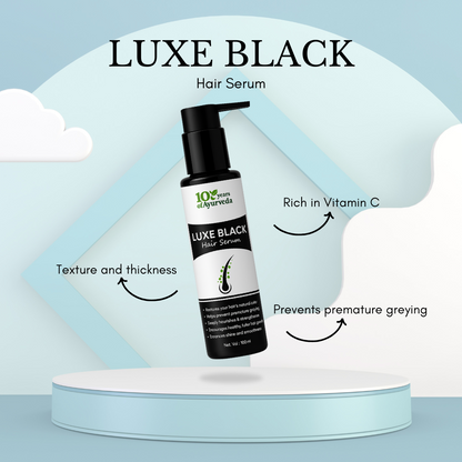 LuxeBlack Hair Serum