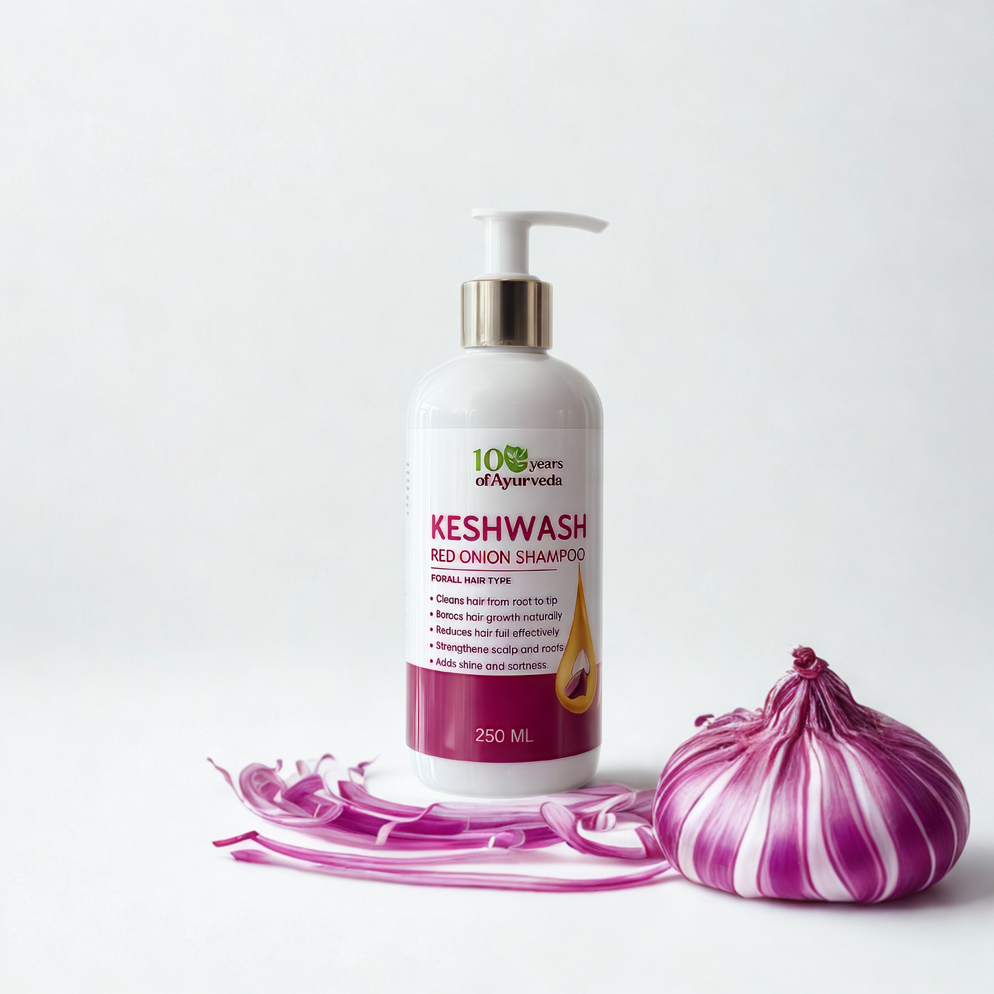 Keshwash Red Onion Herbal Shampoo